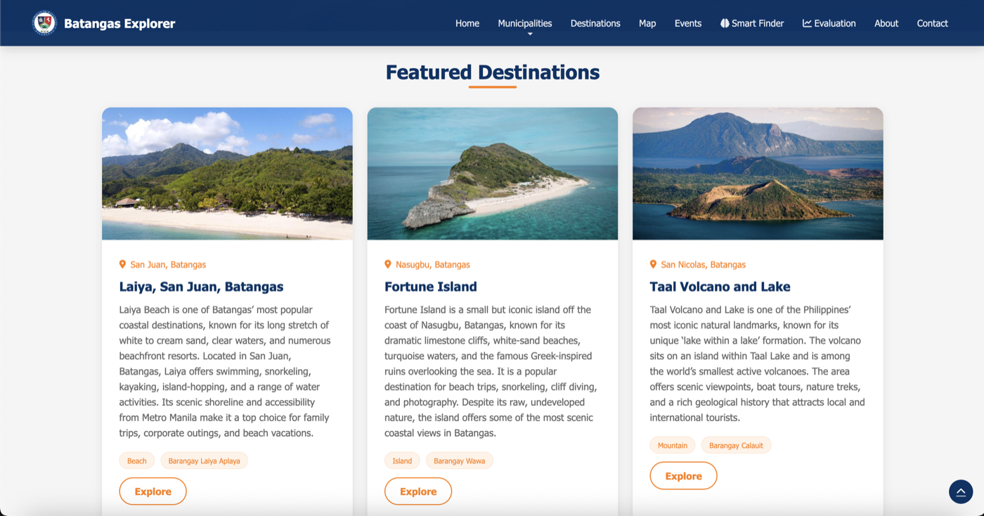 Batangas Tourism screenshot